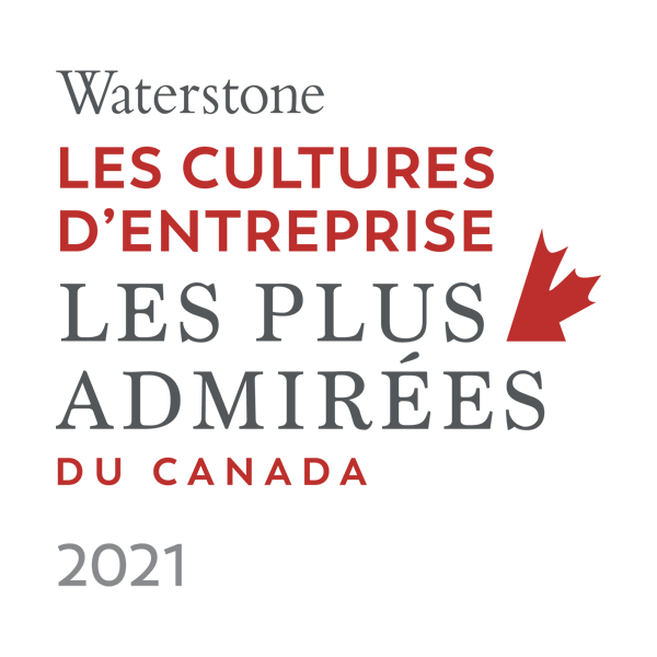 Waterstone - Canada's most admired corporate cultures winner 2021