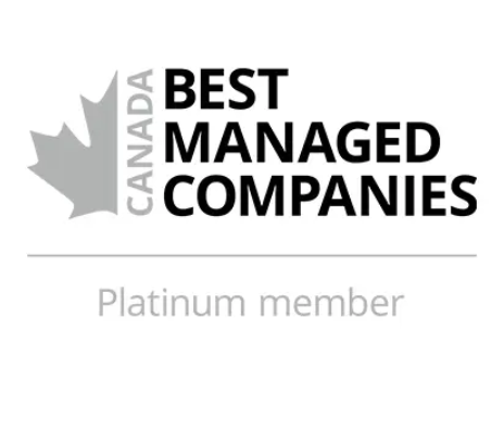 Best Managed Companies Platinum member